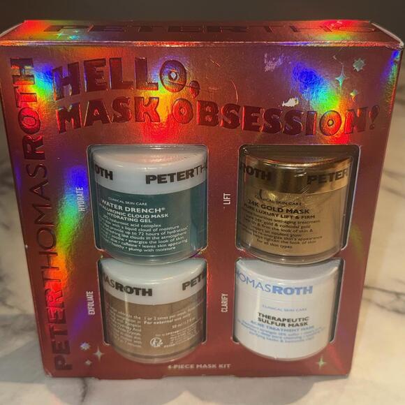 NEW Peter Thomas Roth Mask Kit 24k Gold Hyaluronic Cloud Pumpkin Enzyme Gift Set - Picture 6 of 7